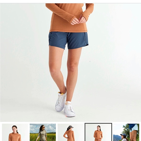 Free Fly Bamboo Shorts Size S - Picture 2 of 6